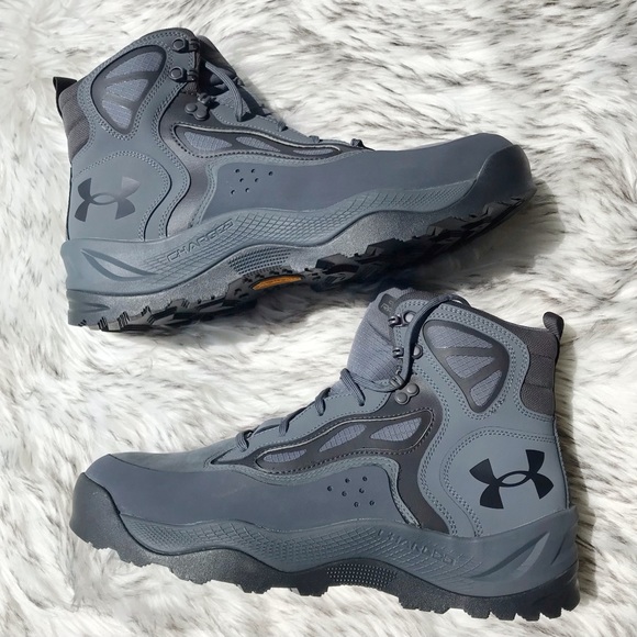 Under Armour Charged Raider Boots Grey Waterproof - Picture 1 of 9